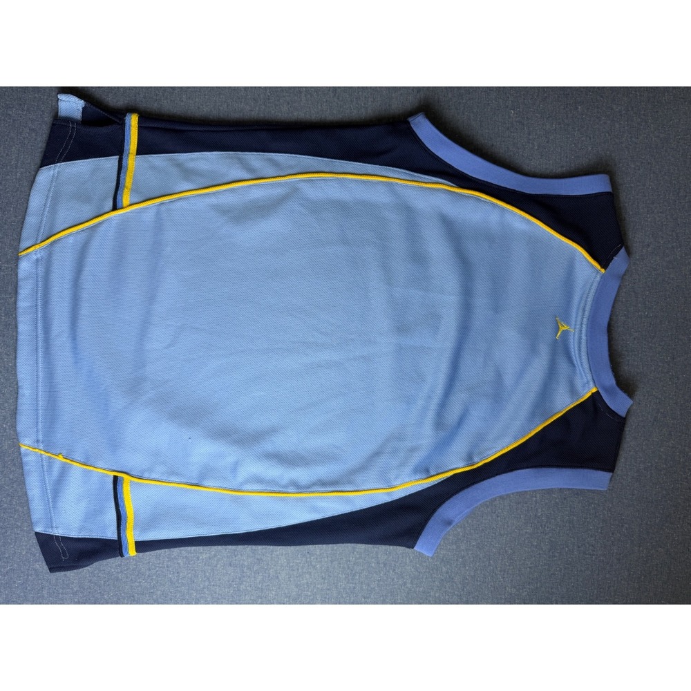 Vintage Jordan 23 Basketball Jersey Mens XL Light Blue Navy Mesh Tank Top - Picture 12 of 12
